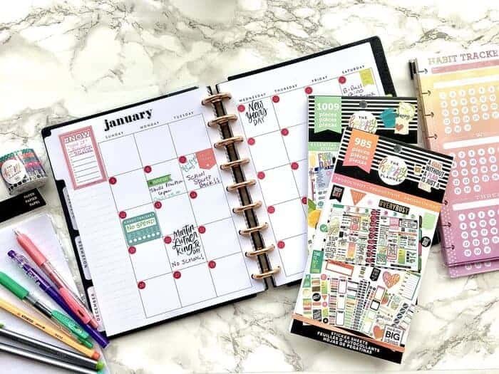 10 Creative Ways to Customize Your Happy Planner