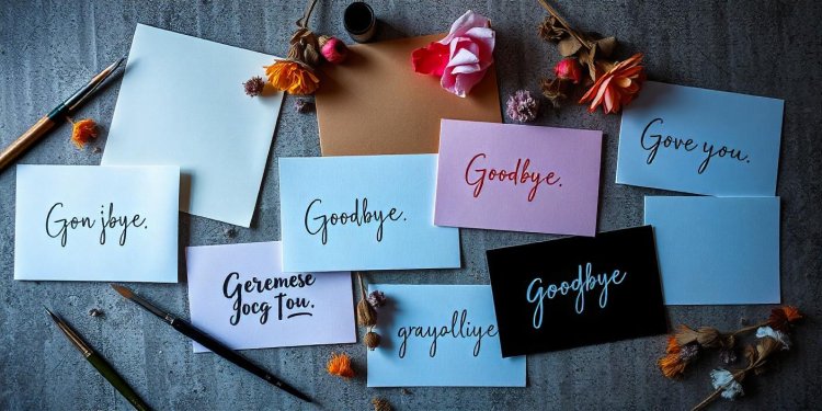 Farewells Cards: Goodbyes That Matter Most in the Digital World