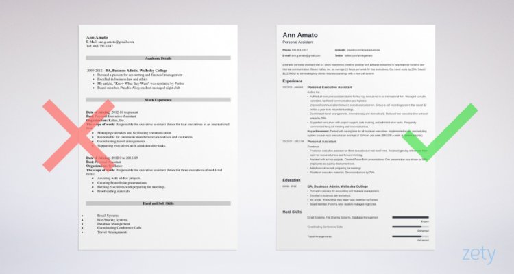 Which Type of CV is Best?