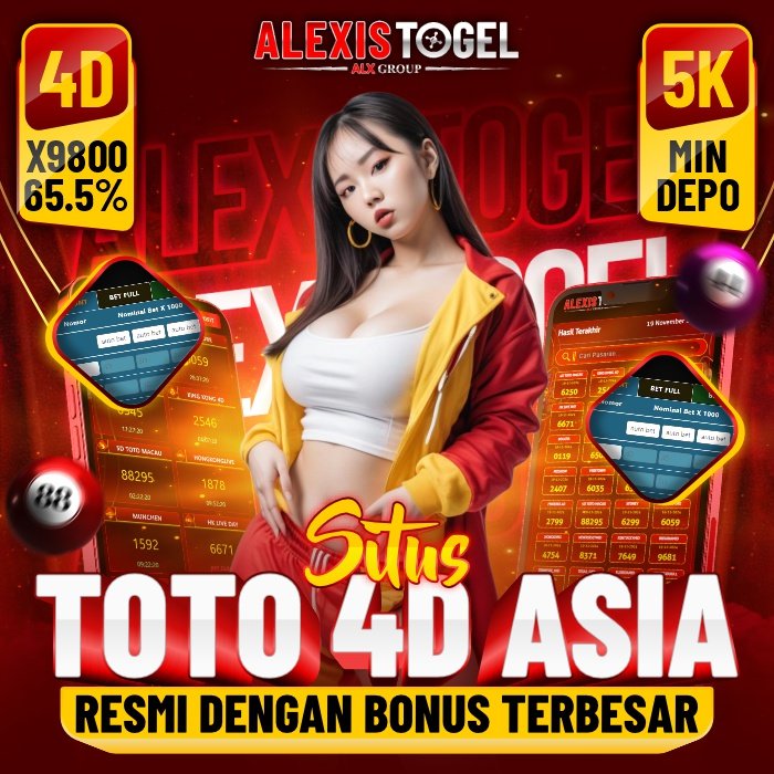 ALEXISTOGEL: Pilihan Terbaik untuk Pengalaman Bermain Togel 4D yang Seru dan Menguntungkan