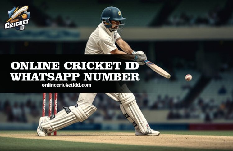 Online Cricket ID WhatsApp Number: Get a Trusted Betting ID